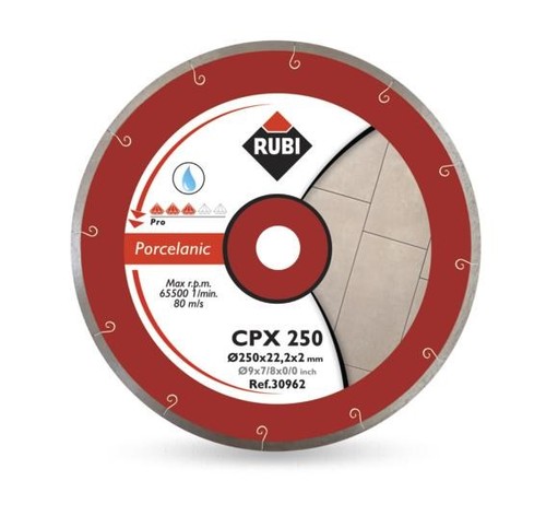 Rubi cpx diamond blade 250 - diamond, x