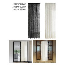 Rideau en dentelle décorative