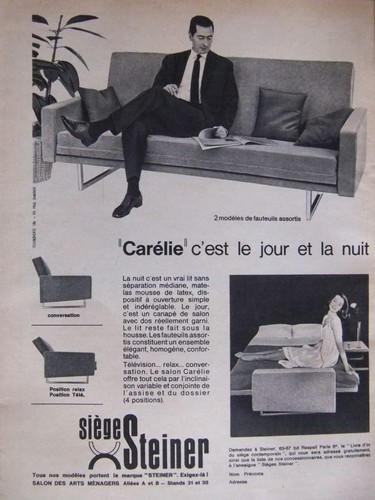 Publicité siège steiner - publicitÉ,