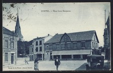 CPA Suippes, Place Léon Bourgeois 1931 