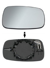 GLACE RETROVISEUR POUR RENAULT SCENIC II 03-09 GROS ÉLECTRIQUE CHAUFFÉ À DROITE-