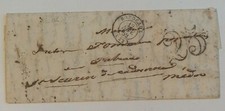 Lettre 1852 - Marque Postale