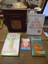 lot de 5 livres sur les