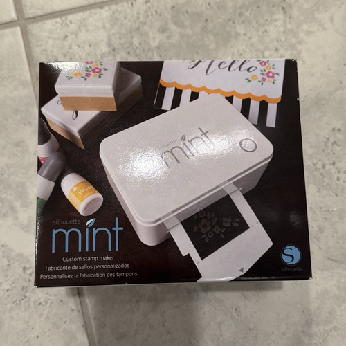 Silhouette mint custom stamp - silhouette,