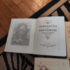 Gargantua et Pantagruel, Rabelais, Draeger/Le Vasseur et Cie, Louis Icart, 1936