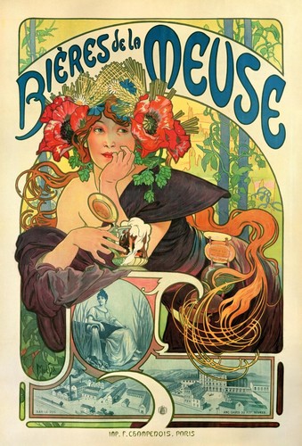 Affiche poster biere meuse - affiche,