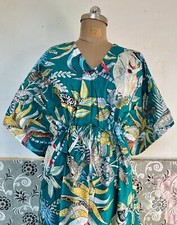 Kaftan vert indien été - vert,