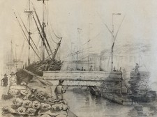 Dessin retour xixe 1850 mine - 1850,