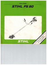 Notice d'utilisation débroussailleuse Stihl FS90