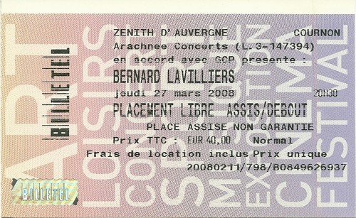 Rare ticket concert live - live,
