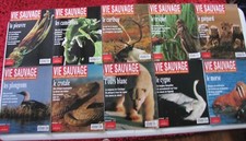 20 revues  Vie sauvage de l'encyclopédie larousse des animaux n° 121 à 140