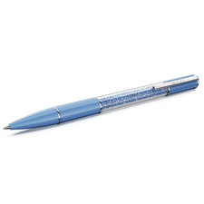 Stylo Swarovski design bleu