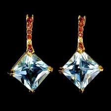 925 Argent Sterling Boucles