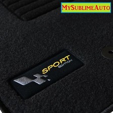 Tapis Sol Renault Mégane III 3 Coupé De 2008 à 2012 Velours Edition Logo Brodé