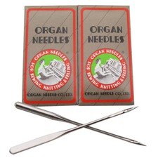 Aiguille à tige plate pour machine à coudre à domicile élastique 20 ORGAN Ball 