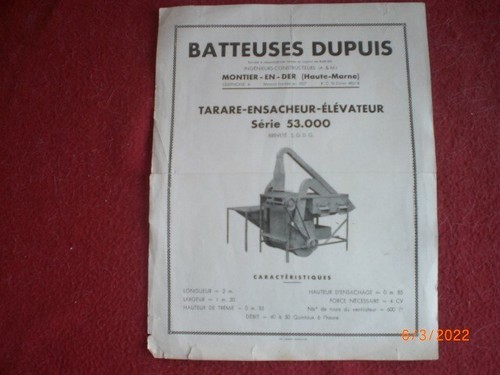 Ancien prospectus - ancien,