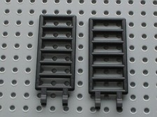 2 x LEGO black bar 6020 / set