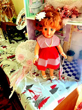 poupee marie mode et travaux coupe courte d'origine robe neuve petitcollin super