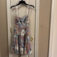 Floral Spaghetti Strap Dress