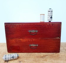 Ancien meuble de mercerie