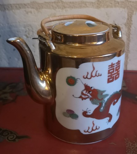 Théière tasses chinoises - et,