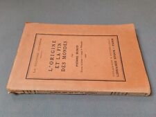 LIVRE BROCHE L'ORIGINE ET LA FIN DES MONDES PIERRE BUSCO