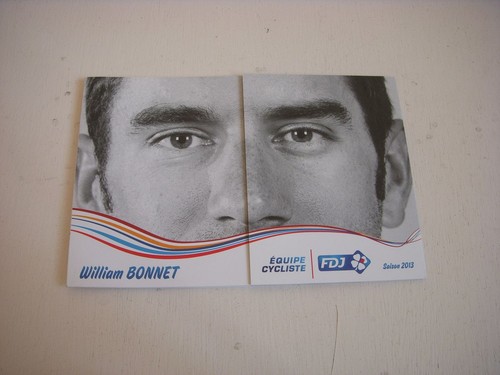 Cyclisme carte postale - cp, fdj