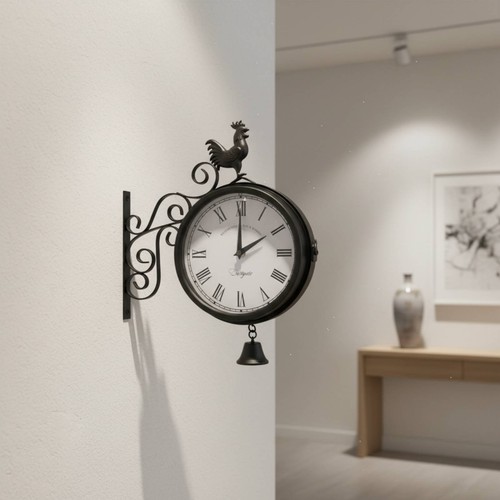 Horloge murale vintage - horloge,