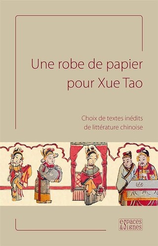Une robe papier - papier, xue