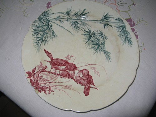 Assiette plate 1870 1914 - plate,