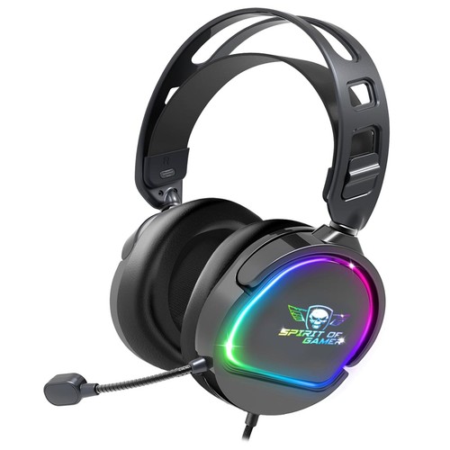 Casque gaming pro dark - dark, rgb