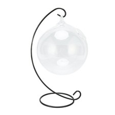 Aquarium à Poissons en Verre Suspendu Petit Vase à Poissons en Verre de Table...