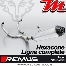 Ligne Complète Pot échappement Remus Hexacone inox BMW R 1200 GS 2012