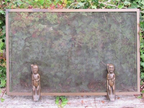 08j5 ancien pare feu - ancien, grille