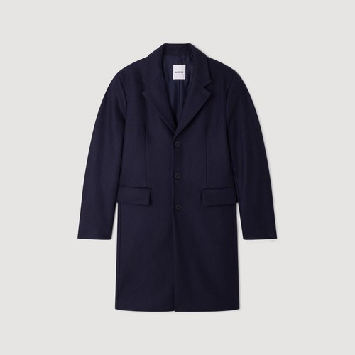 870 sandro navy wool - $870,