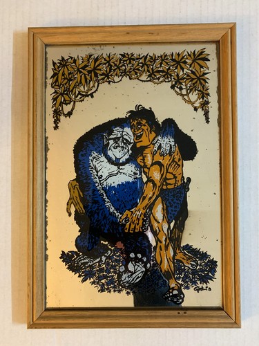 Miroir vintage tarzan - vintage, gorille