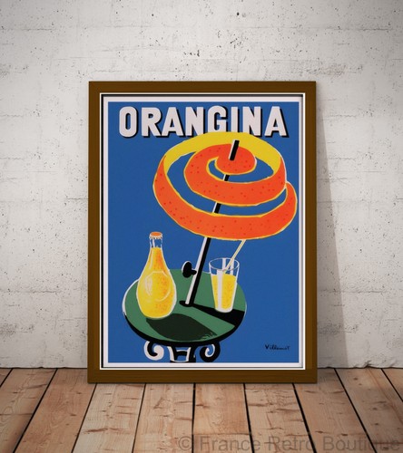 Affiche poster orangina - affiche-poster,