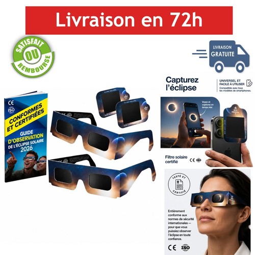 Lunettes sécurité eclipse - sécurité,