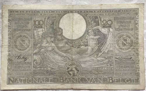 Billet banque nationale - de,