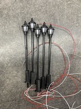 Lot de 5 Grands Lampadaires