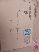 Vieille Enveloppe Obliteree 1974