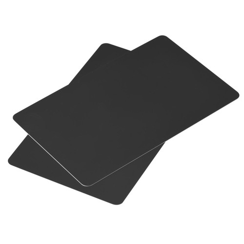 Pvc cartes noir - pvc, 14mil