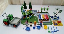 LOT PLAYMOBIL JARDIN DES