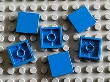 6 x LEGO Blue Tile 2x2 ref 3068b / set 231 5525 232 3181 261 10191 924 ...