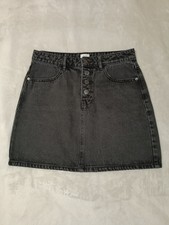 Jupe en jean Gris foncé
