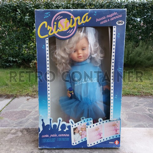Poupée vintage cristina - -,
