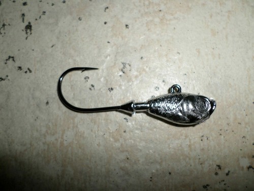 Unpainted ultra minnow jig - 10,