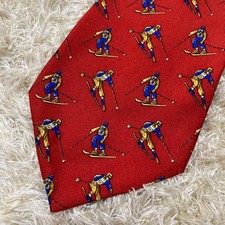 Cravate Ralph Lauren rouge vin