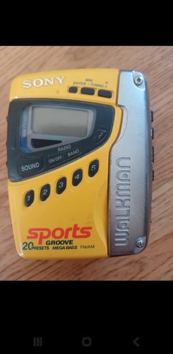 Walkman sports groove sony - walkman,