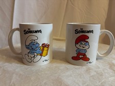 PEYO 2016  LOT DE 2 MUGS SCHTROUMPF